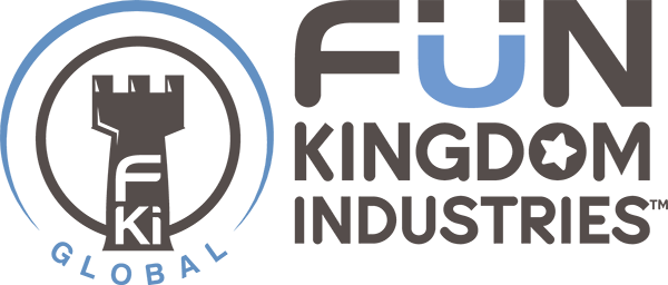 Holoma Visuals - Logo Design - Fun KingdomIndustries with Icon